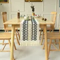 30*140cm / Multi-grid Black Coffee Black