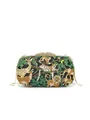 Pochette de luxe en strass ornée d'animaux de la jungle, lions et girafes - Animaux du Zoo