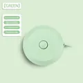 Mini metro a nastro retrattile verde chiaro portatile con unità metriche e imperiali - 2m / Verde Nordico
