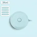 Mètre ruban rétractable bleu compact pour mesures corporelles avec double unités - 1.5m / Bleu Nordique