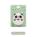 Hojas de jabón portátiles con forma de panda, color blanco y aroma de jazmín SKU - Jazmín Blanco (50 Unidades/Paquete)