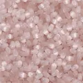 Perles de rocaille en verre rose clair pour la création de bijoux faits main, perles brillantes. - Ovale Café