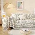 Couverture jeté de canapé géométrique bohème - 130x180cm (Fauteuil) / Miatia