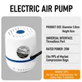 Electric vacuum air pump for food storage bags and compression bags 35W portable white - Electric Pump