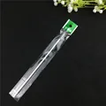 Stainless steel straw cleaning brush with nylon bristles in protective packaging for cups - Individual Packaging