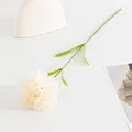 Single artificial carnation fake flower for home decor and Mother's Day gift options - High Quality Carnation / Champagne