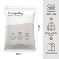60x80cm vacuum compression storage bag for clothes quilts space saving organizer - Large Japanese Style / Large 60x80cm Japanese Style