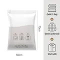 Vacuum compression storage bag for quilts and clothes, 50x70cm medium size organizer - Medium Japanese Style / Medium 50x70cm Japanese Style