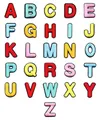 26 English letter embroidery patches colorful alphabet iron on badges for DIY clothes. - Full Set of 26 Letters
