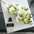 Matcha green artificial butterfly orchid flower bouquet, 3D touch feeling, 60cm home decor. - Matcha Green