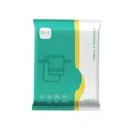 Disposable travel bath towel individually wrapped cotton texture large size 70x140cm - 70x140cm / Green (Packaged) / 1 Piece