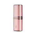 Translucent pink portable travel toothbrush storage case and mouthwash cup for travel - 1 Piece / Large Capacity Transparent Pink