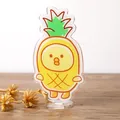 Cute acrylic pineapple chicken character memo clip for creative desktop decoration - Pineapple