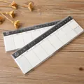 Blocco note per pianificazione settimanale con righello da 20 cm per abitudini - Pianificatore di Efficienza Settimanale(008)