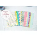 20 sheets of pastel patterned Polaroid film skin stickers for DIY photo decoration - Pack of 20 / Pastel Color Style