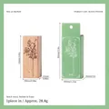 Evening Primrose wooden botanical stamp for DIY scrapbooking and journal decoration - Evening Primrose