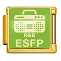 ESFP MBTI personality series stainless steel DIY modular charm link for Italian bracelet - ESFP Performer (JFAA0021-2) / Gold