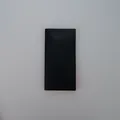 Carnet de notes adhésives noir minimaliste pour le bureau et la planification - 1 Bloc / Noir