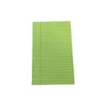 Professional large green lined sticky note pad for office and study, 12.5x20 cm - 1 Pad (ai-30 Sheets/Pad) / Green