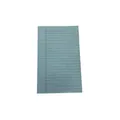 Large blue-grey lined sticky note, 12.5x20cm, for professional office and school notes - Blue