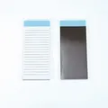 Bloc-notes TODO magnétique à feuilles détachables avec pages lignées pour le bureau - Bleu