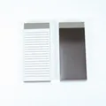 Bloc-notes magnétique à déchirer pour liste de tâches avec pages lignées et couverture - Gris