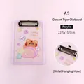 A5 cute tiger acrylic clipboard with metal clip for office and school supplies - A5 Dessert Tiger Style / A5 (22.5x15.5cm)