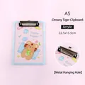 A5 sized cute cartoon tiger acrylic clipboard with metal clip and hanging hole - A5 Sleepy Tiger Style / A5 (22.5x15.5cm)