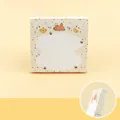 Notes autocollantes capybara mignon, taille 8x8 cm avec 80 feuilles - Capybara de Loisir / 8x8cm (80 Feuilles/Bloc)