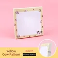 Cute cartoon yellow cow sticky notes, 8x8cm size, 80 sheets per pad for notes - Yellow Calf (7#) / 80 Pieces/Pack