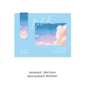 Creative nebula starry sky magnetic bookmark with artistic oil painting style design - 10x1.5cm / Nebula