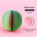 Creatieve 3D fruitvormige plaknotities watermeloen 130 vel met paperclip inbegrepen - 8# Watermeloen / 130 Vellen/Blok