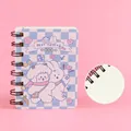 A7 spiral notebook with cute cartoon sheep and rabbit cover 80 blank sheets 10.5x8cm - 80 Pieces/Pack / Casual Sheep Rabbit