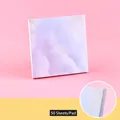 Creative purple cloudy sky sticky notes pad 8x8cm 50 sheets for journaling - Surging Clouds