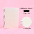A6 Spiralnotizbuch mit Punktraster, 80 Blatt und mattem Einband für tägliche Notizen - Punktmatrix-Stil / 80 Stück/Packung