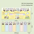 Set de 120 marque-pages pandas mignons pour fournitures scolaires et bureau de fille - 120 Pièces/Paquet / Motif Panda