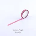 Ruban adhésif washi décoratif violet foncé 8mmx5m pour journal et scrapbooking - 8mmx5m / Marron