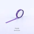 Ruban adhésif violet 8mm x 5m avec bord dentelé pour le scrapbooking et les journaux - 8mmx5m / Violet