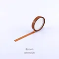 Ruban de notes adhésives marron, 8 mm x 5 m, pour étudiants - 8mmx5m / Marron
