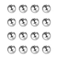 Set of 16 stainless steel internally threaded replacement balls for body piercing jewelry - 3mm Ball 1.2 Thread / Steel