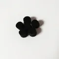 Lot de six tampons de rechange en fibre noire pour pendentifs diffuseurs de parfum - Noir
