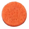 Almohadilla de fieltro naranja redonda para colgante difusore de aceites esenciales. - Colgante de corazón / Naranja 1 Pieza