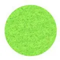 Ricarica rotonda in feltro per aromaterapia verde neon per ciondoli diffusori di oli - Ciondolo del cuore / Verde Fluorescente 1 Pezzo