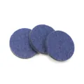 Tre dischetti di feltro blu scuro per ciondoli diffusori di oli essenziali aromi - Rotondo / Diametro 17,5 mm (Adatto per ciondolo da 25 mm) / Blu Scuro 1 Pezzo