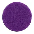 Pad in feltro rotondo viola per ciondoli diffusori di oli essenziali e aromaterapia - Ciondolo del cuore / Viola 1 Pezzo