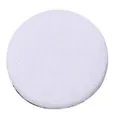 Tampone di ricarica rotondo in feltro bianco per ciondolo diffusore di oli essenziali aromatici - Ciondolo del cuore / Bianco 1 Pezzo