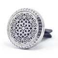 30mm stainless steel car vent clip with rhinestone decoration for aromatherapy - 27