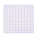 Interlocking white pegboard for 2.6mm mini beads featuring a 104x104 grid layout - 1.8mm Lined Board / 104 Pegs (28x28cm) / White