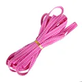 Pink grosgrain ribbon with white topstitching for elegant gift box packaging decor - Rose Red