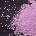 Irregular AB phantom light purple crushed glass shards for DIY crafts and nail art - 10g Pack / Pink